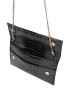 PATRIZIA PEPE Clutch gri metalic / negru - Pled.ro