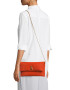 PATRIZIA PEPE Clutch portocaliu homar - Pled.ro