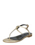 PATRIZIA PEPE Flip-flops auriu - Pled.ro