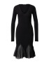 PATRIZIA PEPE Rochie tricotat negru - Pled.ro