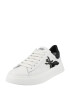 PATRIZIA PEPE Sneaker low negru / alb - Pled.ro