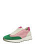 Paul Green Sneaker low verde iarbă / roz pitaya / roz deschis / alb murdar - Pled.ro