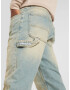 Pegador Jeans 'DAULE' bej / albastru deschis - Pled.ro