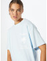 Pegador Tricou 'COLLINS' albastru pastel / alb - Pled.ro