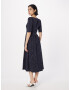 People Tree Rochie bleumarin / alb - Pled.ro