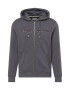 Pepe Jeans Hanorac 'RYAN' gri metalic / alb - Pled.ro