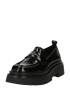 Pepe Jeans Papuci de casă 'QUEEN OXFORD' negru / alb - Pled.ro