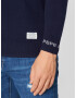 Pepe Jeans Pulover 'Andre' bleumarin / alb - Pled.ro