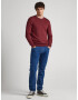 Pepe Jeans Pulover 'ANDRE CREW NECK' roșu burgundy - Pled.ro