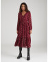 Pepe Jeans Rochie 'Gio' bej / roșu bordeaux / alb - Pled.ro