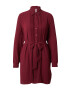 Pepe Jeans Rochie tip bluză 'GISSA' roșu burgundy - Pled.ro