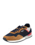 Pepe Jeans Sneaker low 'LONDON ONE' albastru marin / maro coniac / roșu / alb - Pled.ro