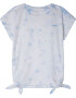 Pepe Jeans Tricou albastru deschis / alb - Pled.ro