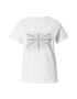 Pepe Jeans Tricou 'ALLIE' gri / argintiu / alb - Pled.ro