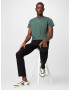 Pepe Jeans Tricou 'ANDREAS' verde / alb - Pled.ro