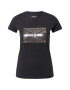 Pepe Jeans Tricou 'Beatriz' gri argintiu / negru - Pled.ro