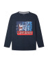 Pepe Jeans Tricou 'Claus' albastru / albastru marin / roșu / alb murdar - Pled.ro