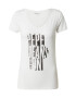 Pepe Jeans Tricou 'Dana' negru / alb - Pled.ro