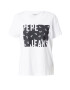 Pepe Jeans Tricou 'LUCIE' negru / alb - Pled.ro