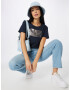 Pepe Jeans Tricou 'PEARL' bleumarin / argintiu - Pled.ro