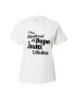 Pepe Jeans Tricou 'PIA' negru / alb - Pled.ro