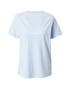 Pepe Jeans Tricou 'WENDY' albastru deschis / alb - Pled.ro