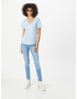 Pepe Jeans Tricou 'WENDY' albastru deschis / alb - Pled.ro