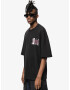 Pequs Tricou 'Artist or Killer' roz deschis / negru / alb - Pled.ro