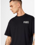 Pequs Tricou negru / alb - Pled.ro