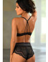 PETITE FLEUR GOLD Sutien negru - Pled.ro