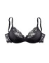 PETITE FLEUR GOLD Sutien negru - Pled.ro