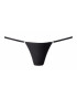 PETITE FLEUR GOLD Tanga bej / negru - Pled.ro