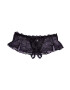 PETITE FLEUR GOLD Tanga negru - Pled.ro