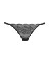 PETITE FLEUR GOLD Tanga negru - Pled.ro