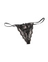 PETITE FLEUR GOLD Tanga negru - Pled.ro