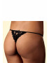 PETITE FLEUR GOLD Tanga negru - Pled.ro