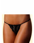 PETITE FLEUR GOLD Tanga negru - Pled.ro