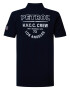 Petrol Industries Tricou bleumarin / alb - Pled.ro