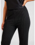 PIECES Curve Pantaloni 'JANNAH' negru / alb - Pled.ro