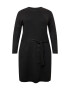 PIECES Curve Rochie tricotat 'CAVA' negru - Pled.ro