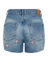 PIECES Jeans albastru denim / corai / alb - Pled.ro