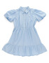 Pieces Kids Rochie 'Puff' albastru deschis - Pled.ro