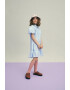 Pieces Kids Rochie 'Puff' albastru deschis - Pled.ro