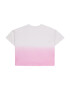 Pieces Kids Tricou roz / alb - Pled.ro