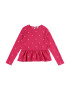 Pieces Kids Tricou 'SELINA' roz / alb - Pled.ro