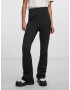 PIECES Pantaloni 'JANNAH' negru / alb - Pled.ro