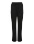 PIECES Pantaloni 'JANNAH' negru / alb - Pled.ro