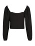 Pieces Petite Tricou 'JASMIN' negru - Pled.ro