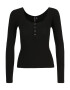 Pieces Petite Tricou 'KITTE' negru - Pled.ro