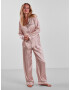 PIECES Pijama 'Adela' rosé / negru - Pled.ro